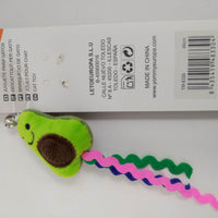 HKM-5560893 Cat Teaser Wand with Fruit-Themed Attachments
