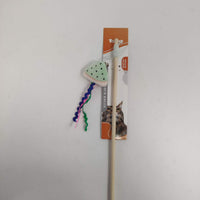 HKM-5560893 Cat Teaser Wand with Fruit-Themed Attachments