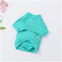 HKM-5564221 Warm Cotton Sweater for Small Dogs - Light Purple and Lake Blue Options Available