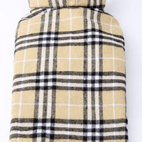 HKM-5564477 Waterproof Tartan Dog Jacket - Outdoor Coat for All Sizes