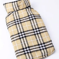 HKM-5564477 Waterproof Tartan Dog Jacket - Outdoor Coat for All Sizes