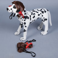 HKM-5564861 Dog Wig with Double Braid for Funny Costumes and Performance Props