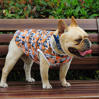HKM-5565629 Dog Summer Vest in Yellow - Lightweight Polyester Fabric, Sizes XS to 3XL