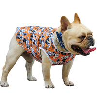 HKM-5565629 Dog Summer Vest in Yellow - Lightweight Polyester Fabric, Sizes XS to 3XL