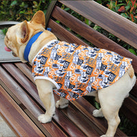 HKM-5565629 Dog Summer Vest in Yellow - Lightweight Polyester Fabric, Sizes XS to 3XL