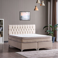 HKM-556563 Memory Foam and Pocket Spring Mattress: 10" 12" 14" 16" King/Queen Size, 180x200 cm for Bedrooms and Hotels