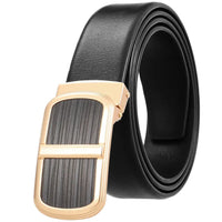 HKM-556563 Smooth Leather Buckle Belt - Model LY35-23034-4