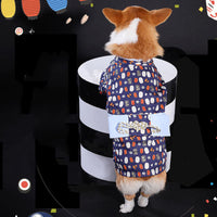 HKM-5566397 Medium Kimono Style Spring and Summer Outfit for Small Dogs