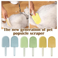 HKM-5567293 Soft and Washable Pet Grooming Brush for Cats and Dogs, Multi-Purpose Hair Removal Tool