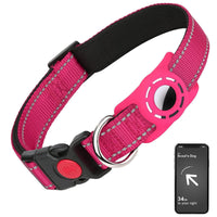 HKM-5567805 Reflective Nylon Dog Collar with Monochrome Options for All Seasons