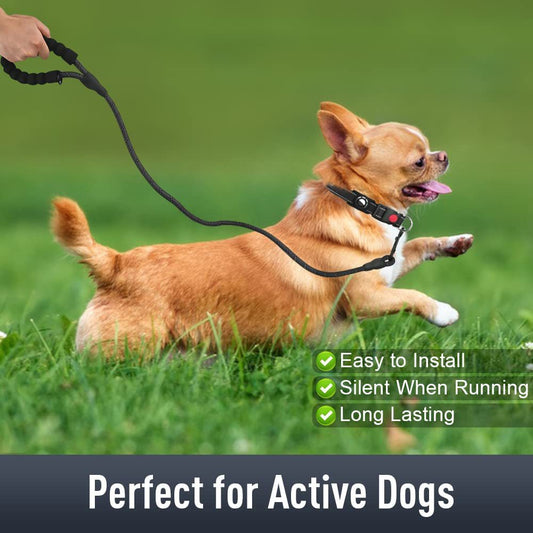 HKM-5567805 Reflective Nylon Dog Collar with Monochrome Options for All Seasons