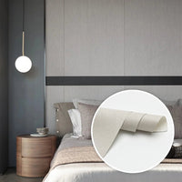 HKM-556883 Linen Wallpaper with Antibacterial and Water-Resistant Properties for Easy Maintenance