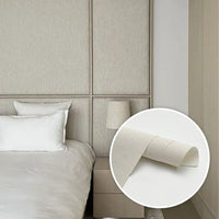 HKM-556883 Linen Wallpaper with Antibacterial and Water-Resistant Properties for Easy Maintenance