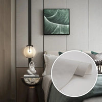 HKM-556883 Linen Wallpaper with Antibacterial and Water-Resistant Properties for Easy Maintenance