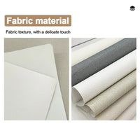 HKM-556883 Linen Wallpaper with Antibacterial and Water-Resistant Properties for Easy Maintenance