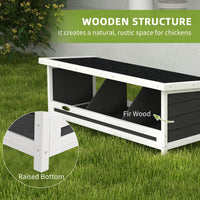 HKM-5569469 Spacious Nesting Boxes for Chickens – Accommodates Up to 3 Hens with Weather-Resistant Design