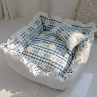 HKM-5569853 Super Comfy Dog Bed Sofa - Removable Washable Mat for Small and Medium Pets