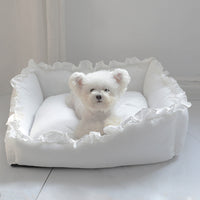 HKM-5569853 Super Comfy Dog Bed Sofa - Removable Washable Mat for Small and Medium Pets