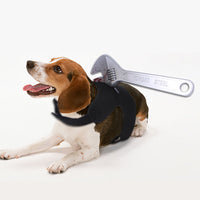 HKM-5569981 Pet Halloween Costume Vest with Bloody Knife Design for Dogs and Cats