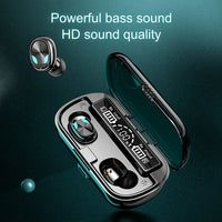HKM-557011 X8 TWS Bluetooth 5.1 Earbuds with HiFi Bass, Waterproof Design, Touch Control, and LED Display