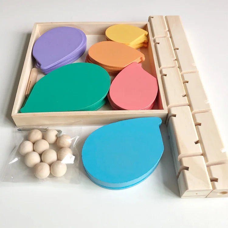 HKM-557139 Interactive Musical Tree Assembly Kit for Kids - Educational Rainbow Ball Run Track Toy