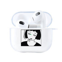 HKM-557203 Cartoon Animal Design TPU Headphone Shell for AirPods 3rd Generation