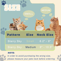 HKM-5573053 Soft Cat Recovery Cone Collar for Post-Surgery Comfort | Adjustable Neck Protector for Small and Medium Cats