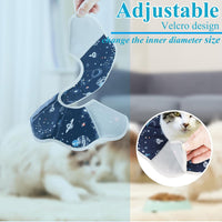 HKM-5573053 Soft Cat Recovery Cone Collar for Post-Surgery Comfort | Adjustable Neck Protector for Small and Medium Cats