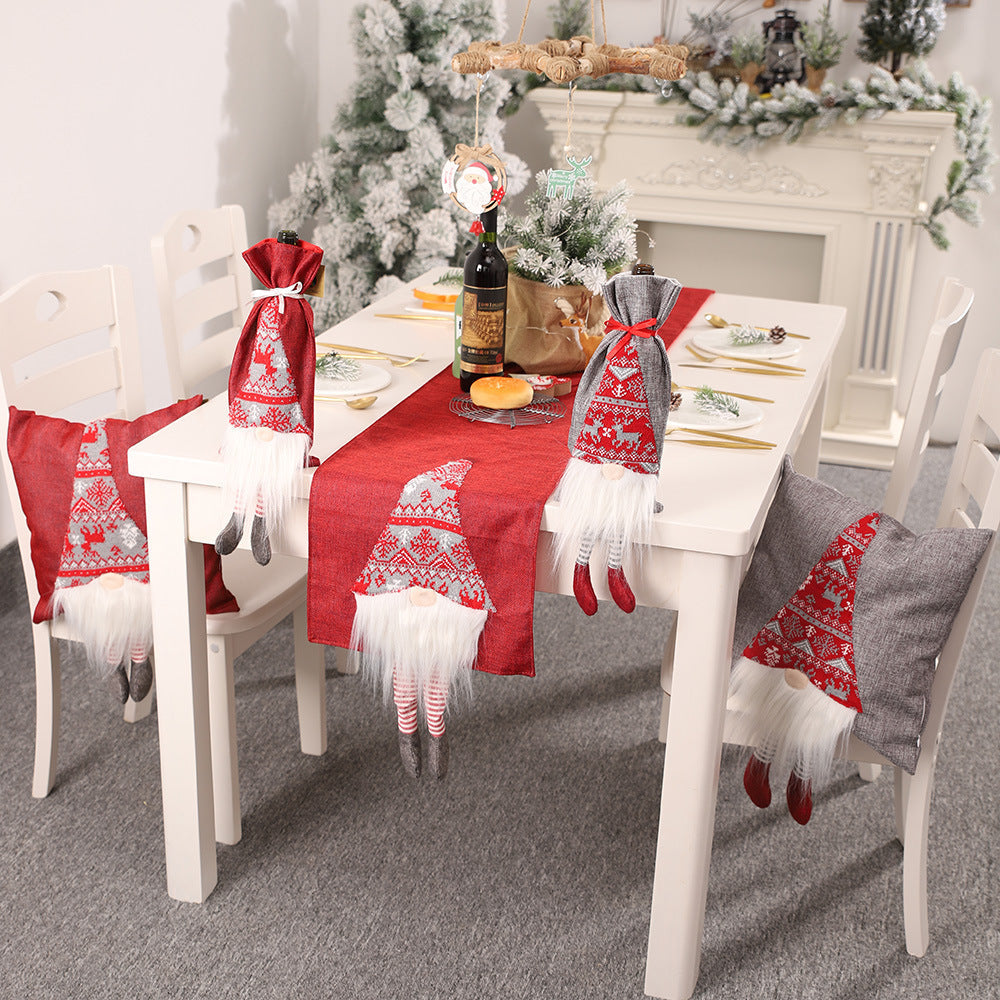 HKM-557331 Festive Cloth Art Table Flag for Holiday Decor - 180cm x 33cm