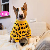 HKM-5573949 Simple Pet T-Shirt with Letter Print for Dogs in Various Sizes