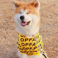 HKM-5573949 Simple Pet T-Shirt with Letter Print for Dogs in Various Sizes
