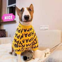 HKM-5573949 Simple Pet T-Shirt with Letter Print for Dogs in Various Sizes