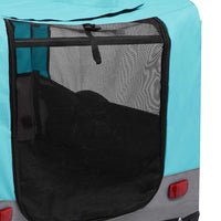 HKM-5577021 2-in-1 Dog Bicycle Trailer and Stroller with Suspension and Compact Storage