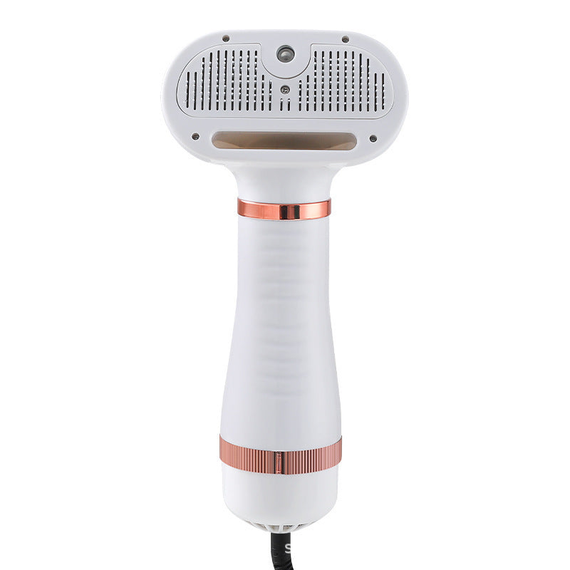 HKM-5577149 Pet Air Dryer with Integrated Hot Spray and One-Click Hair Removal - Multiple Color Options