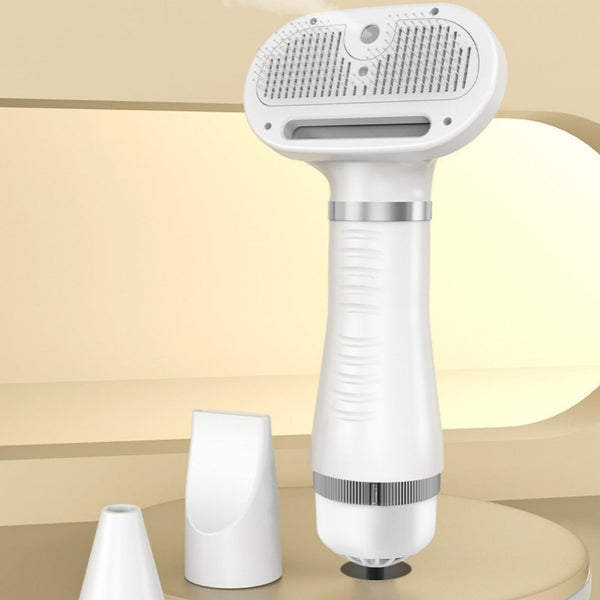 HKM-5577149 Pet Air Dryer with Integrated Hot Spray and One-Click Hair Removal - Multiple Color Options