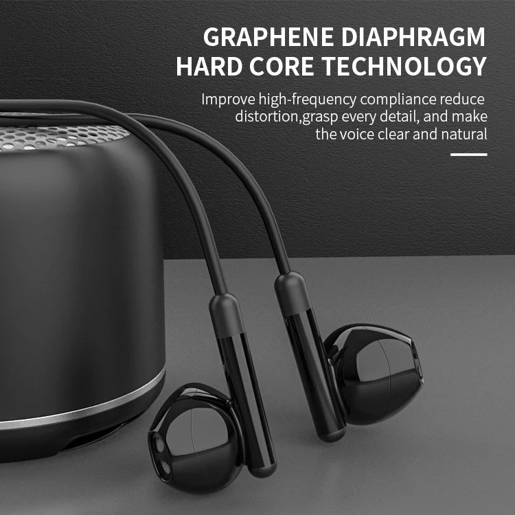 HKM-557907 Wired 3.5mm Earphones with Noise Cancelling Microphone for Sports Activities