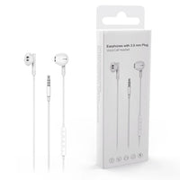 HKM-557907 Wired 3.5mm Earphones with Noise Cancelling Microphone for Sports Activities