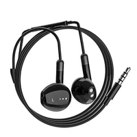 HKM-557907 Wired 3.5mm Earphones with Noise Cancelling Microphone for Sports Activities