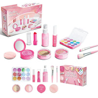 HKM-557971 Kids Makeup Playset - Simulation Dress-Up Game for Girls, Ages 2-9, Plastic Toy Set
