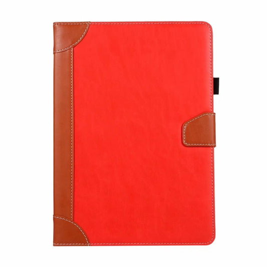 HKM-558099 Premium Leather Case for 2019 iPad 10.2, iPad 9.7, iPad Mini 5 - Clamshell Design, Multiple Colors
