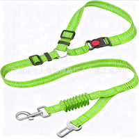 HKM-5581117 Retractable Dog Leash with Anti-Pull Car Seatbelt for Comfortable Walks