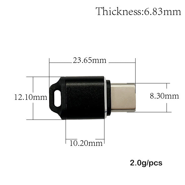 HKM-558227 USB-C Microphone Blocker for Privacy Protection and Sound Prevention