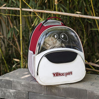 HKM-5583549 Large Capacity Portable Backpack for Pets – Breathable Oxford Cloth Design
