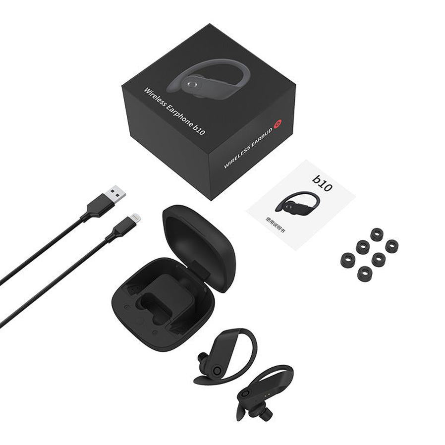 HKM-558355 Bluetooth Wireless Earphones with V5.0 Technology, 4-5 Hours Battery Life, and 40-50 Minutes Charging Time