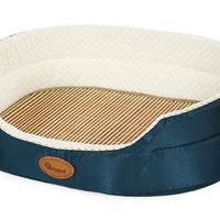 HKM-5587133 Large Navy Blue Removable and Washable Summer Dog Sofa Pet Bed for Small to Extra Large Dogs