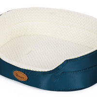 HKM-5587133 Large Navy Blue Removable and Washable Summer Dog Sofa Pet Bed for Small to Extra Large Dogs