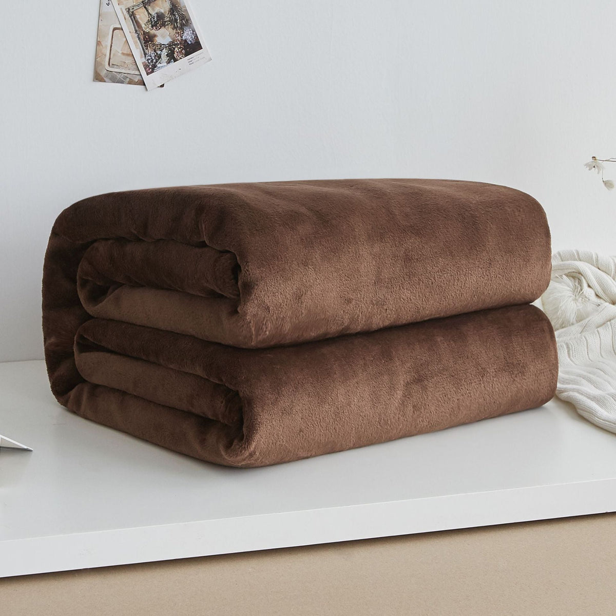 HKM-558931 Coral Flannel Blanket for Cozy Home Decor - First Class Quality Carpet