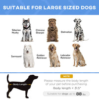 HKM-5591485 Elevated Cooling Dog Cot Bed with Breathable Mesh - Ideal for Indoor & Outdoor Use - Supports Pets Up to 110 lbs