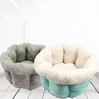HKM-559187 Cozy Plush Pet Nest for Comfortable Resting - Size 46x40x23cm