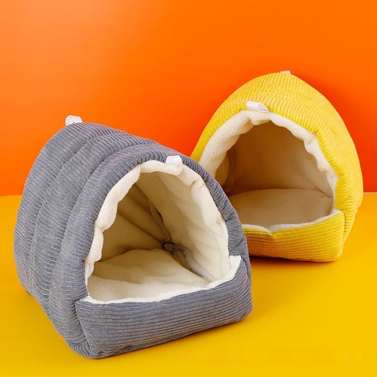 HKM-5592893 Cozy Thickened Cotton Bird Nest for Parrots & Small Birds - Multiple Colors Available